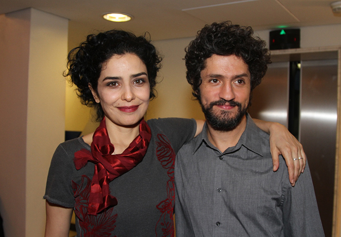 Letícia Sabatella e Fernando Alves Pinto