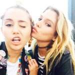 Miley Cyrus e Stella Maxwell