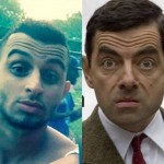 Olha o Mr. Bean brasileiro