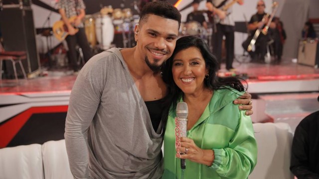 Naldo e Regina Casé no 'Esquenta'