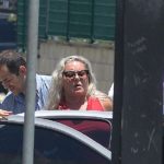 Vera Fischer desembarca no aeroporto Santos Dumont no Rio de Janeiro (Foto: William Oda/AgNews)