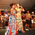 Ivete Sangalo canta com Margareth Menezes em Salvador (Foto: Fred Pontes/Divulgação)