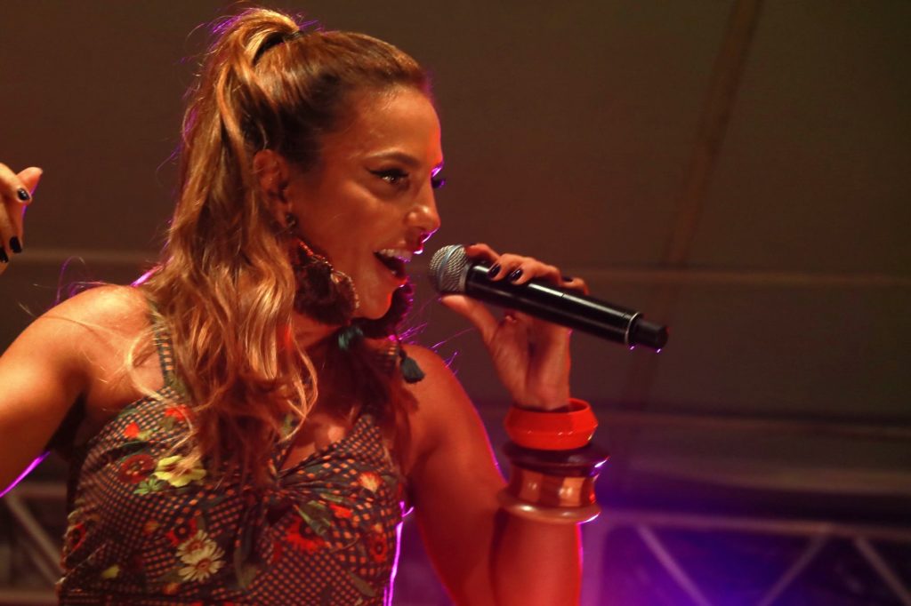 Ivete Sangalo canta com Margareth Menezes em Salvador (Foto: Fred Pontes/Divulgação)