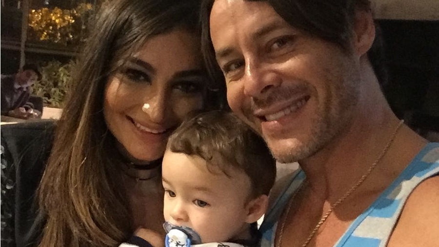 Theo Becker, Raphaela e o filho Thor