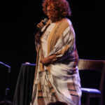 Alcione no palco do Teatro Rival