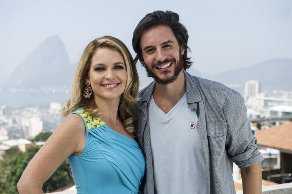 Claudia Abreu e Ricardo Tozzi