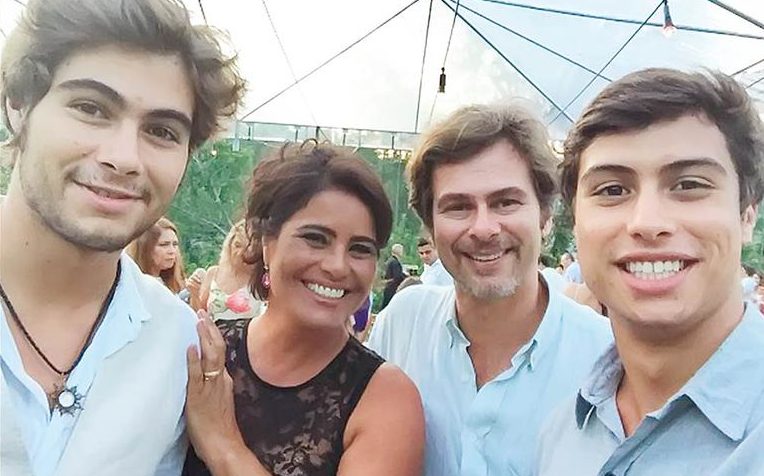 Rafael, Valéria, João e Francisco Vitti