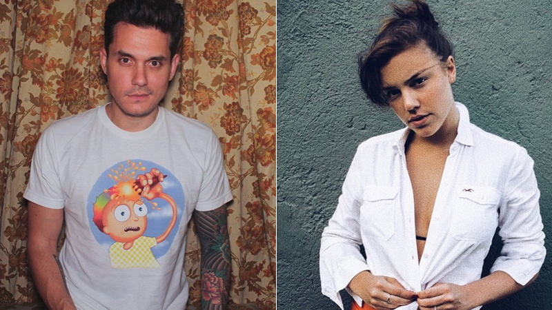 John Mayer e Alice Wegmann