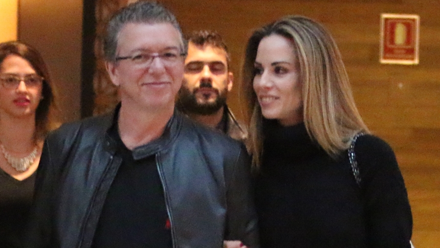 Boninho e Ana Furtado