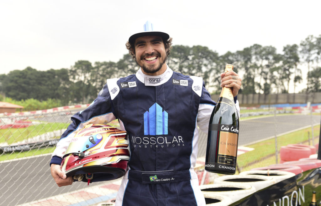 Caio Castro participa de corrida (Leo Franco: AgNews)