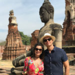 Otaviano Costa e Flavia Alessandra em Phra Nakhon Si Ayutthaya