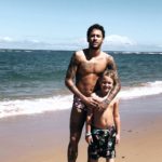 Neymar e David Lucca em Barra Grande