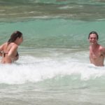 Fabíula Nascimento e Emílio Dantas curtem praia em Noronha (AgNews)