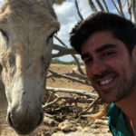 Marcelo Adnet em Donkey Sanctuary Bonaire