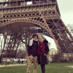 Sasha Meneghel e Bruno Montaleone em Paris