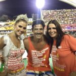 Deborah Secco, Reynaldo Gianecchini e Malu Mader curtem camarote na Sapucaí (Gabriel Reis: AgNews)