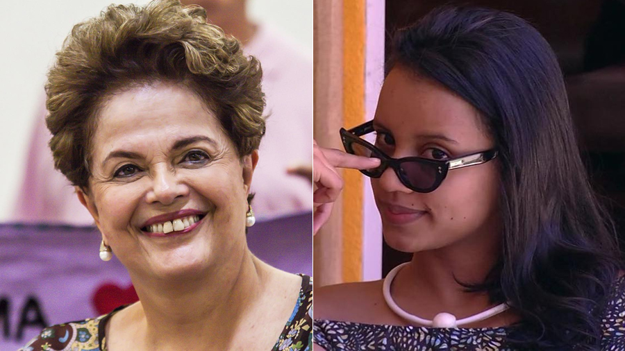 Dilma Rousseff e Gleici Damasceno