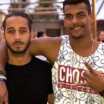 Marcello Melo Jr com amigo em Alagoas