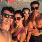 Rodrigo Faro, Vera Viel e amigos em Saint James, Barbados