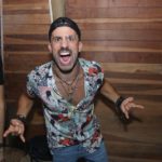 Kaysar Dadour em inauguração de boate no Rio de Janeiro.