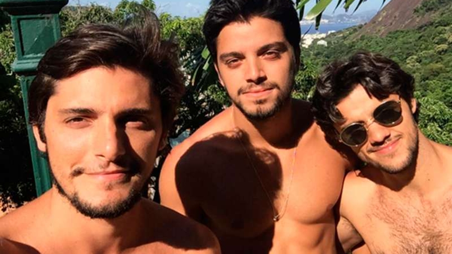 Bruno Gissoni, Rodrigo Simas e Felipe Simas