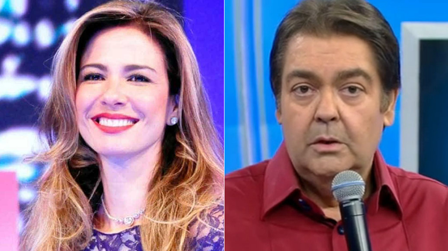 Luciana Gimenez e Faustão