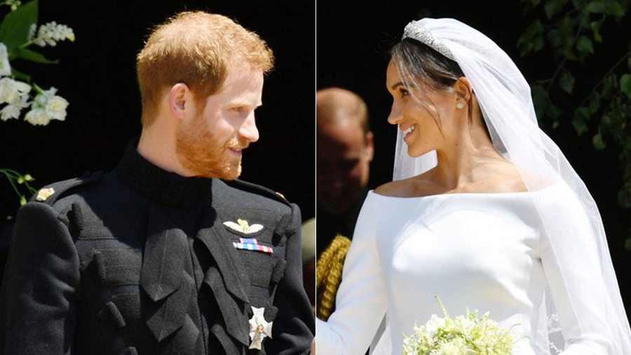 Príncipe Harry e Meghan Markle se casam