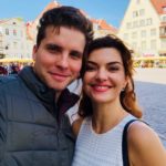 Mayana Neiva e Diego Senra em Tallin, Estonia