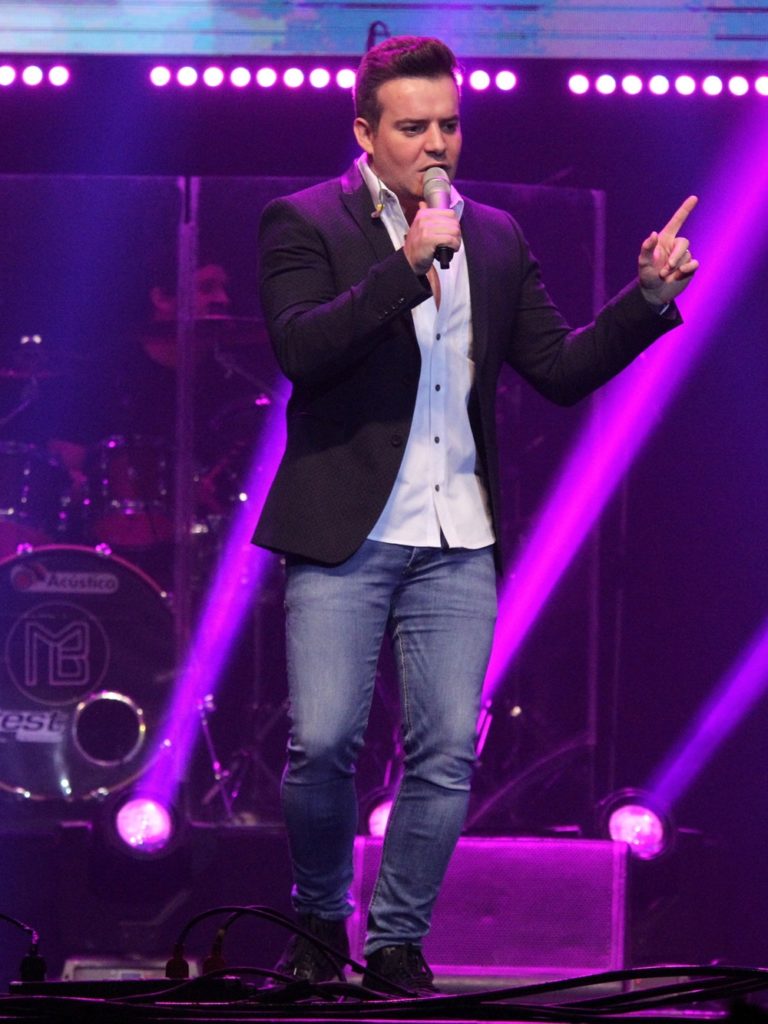 Belutti em show comemorativo no Rio de Janeiro