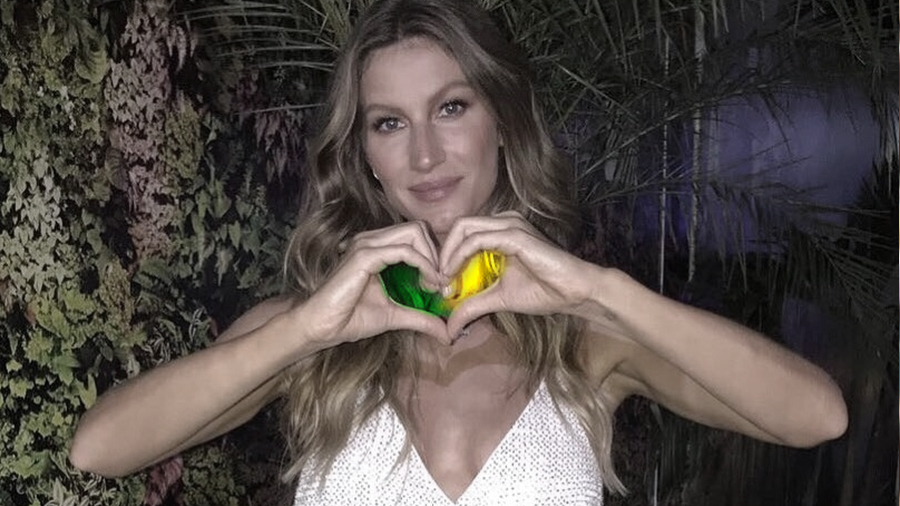 Gisele Bundchen torcedora