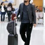 Renato Góes em aeroporto do Rio de Janeiro