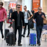 Nelson Freitas em aeroporto do Rio de Janeiro