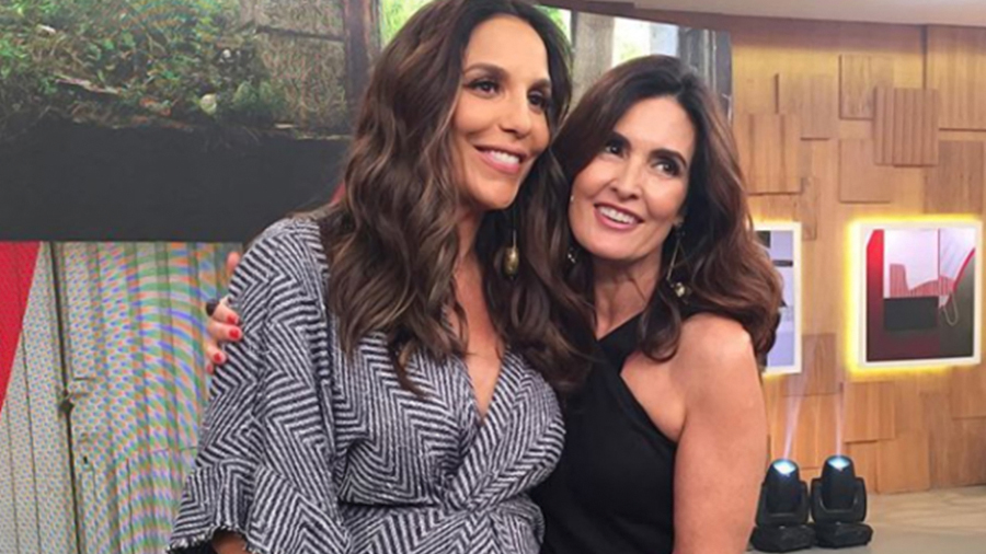 Ivete Sangalo e Fátima Bernardes