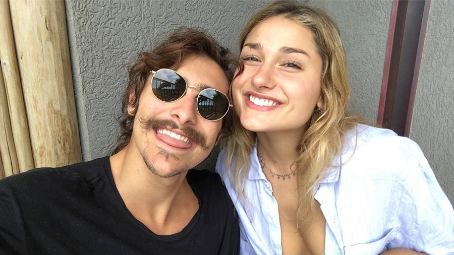 Sasha Meneghel e Bruno Montaleone