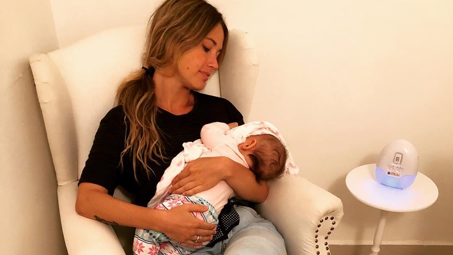 Juliana Didone e a filha Liz