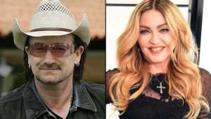 Bono Vox e Madonna