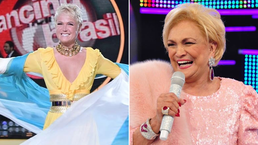 Xuxa Meneghel e Hebe Camargo