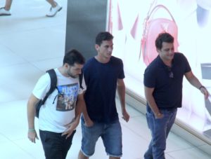 Paulo Henrique Ganso em shopping do Rio de Janeiro