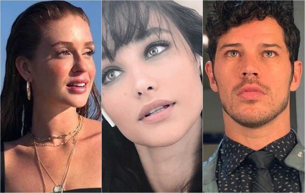 Marina Ruy Barbosa, Débora Nascimento e Jose Loreto