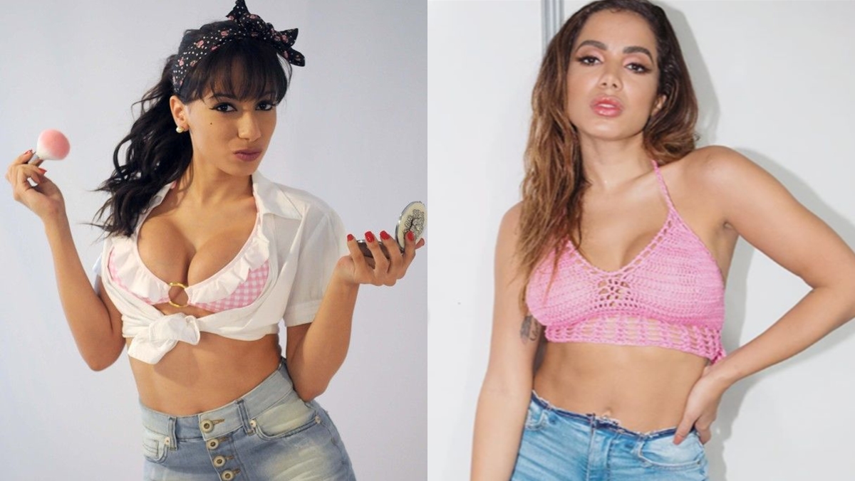 Confira as mudanças de Anitta com cirurgias plásticas