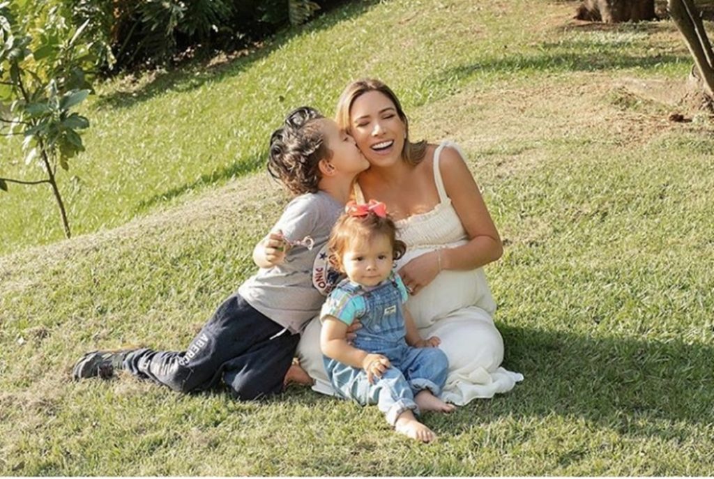 Patrícia Abravanel e filhos