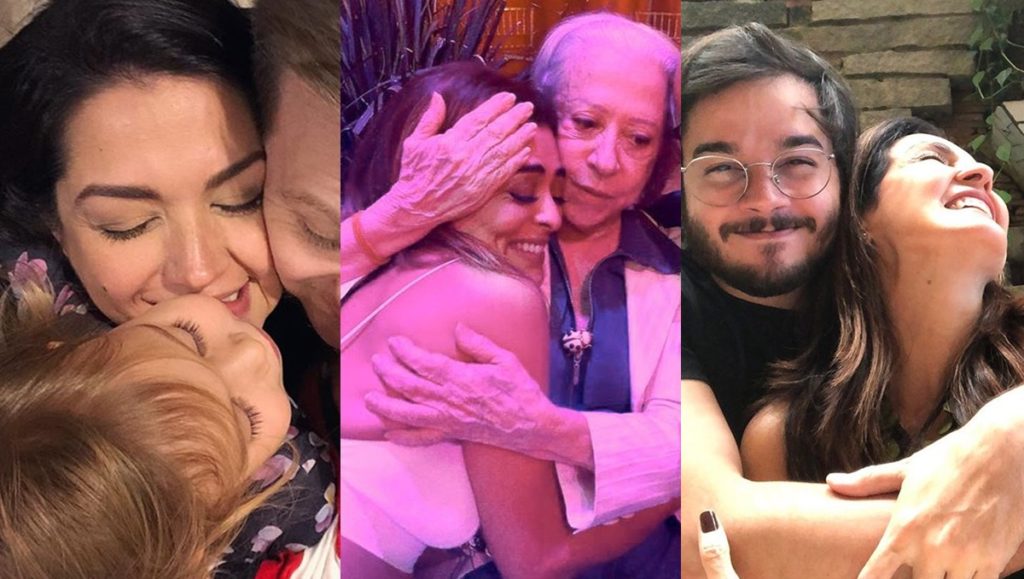 Thais Fersoza e Melinda, Juliana Paes e Fernanda Montenegro e Túlio Gadêlha e Fátima Bernardes