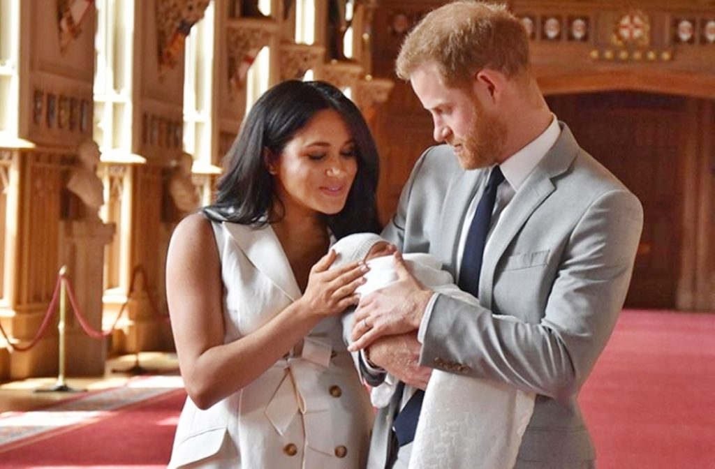 Príncipe Harry, Meghan Markle e filho