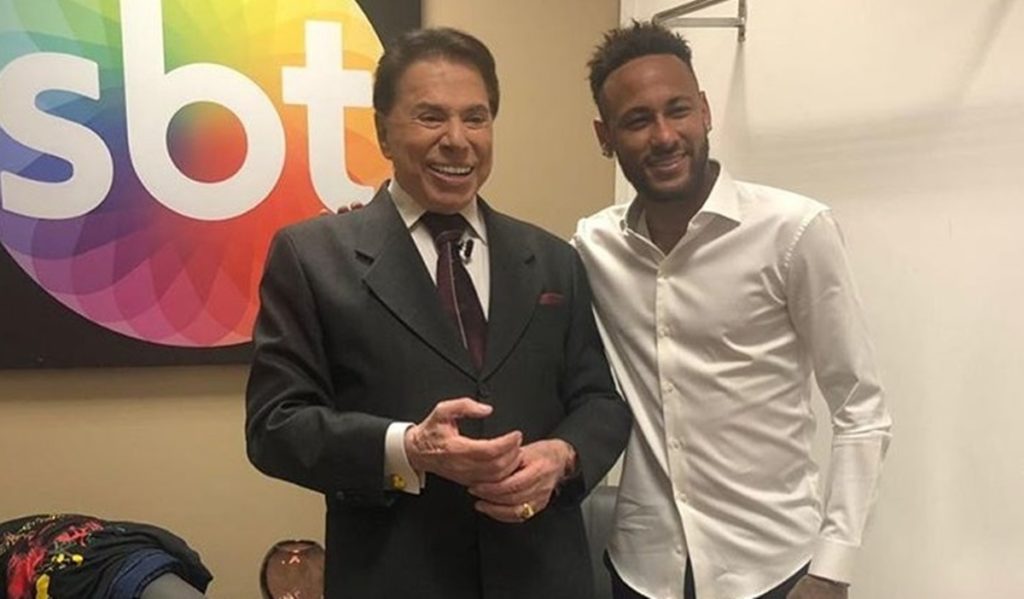 Silvio Santos e Neymar