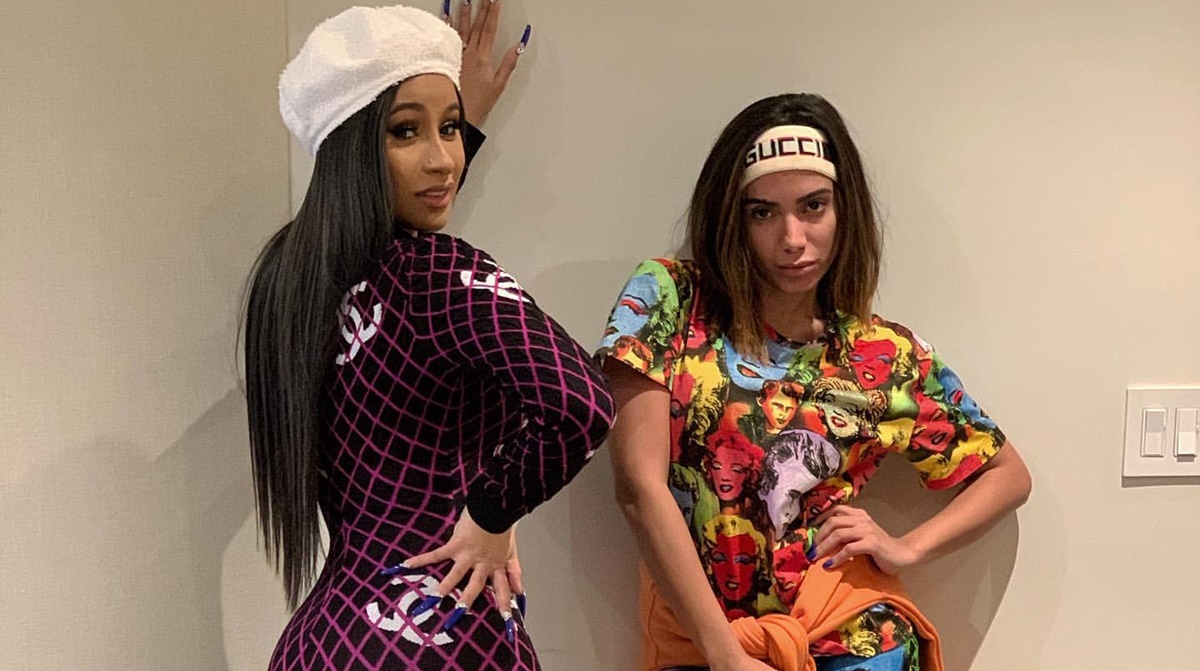 Anitta quebra a web ao surgir com Cardi B: “Bonde das funkeiras vai crescer”