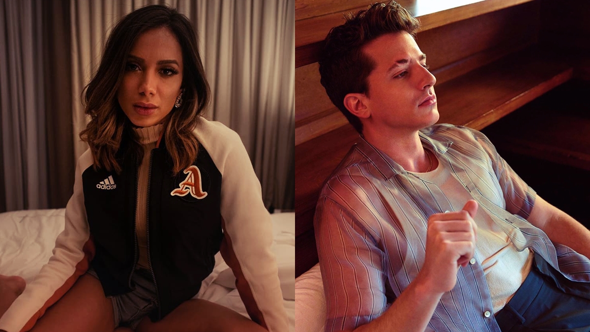 Anitta fez festinha em sua mansão com Charlie Puth