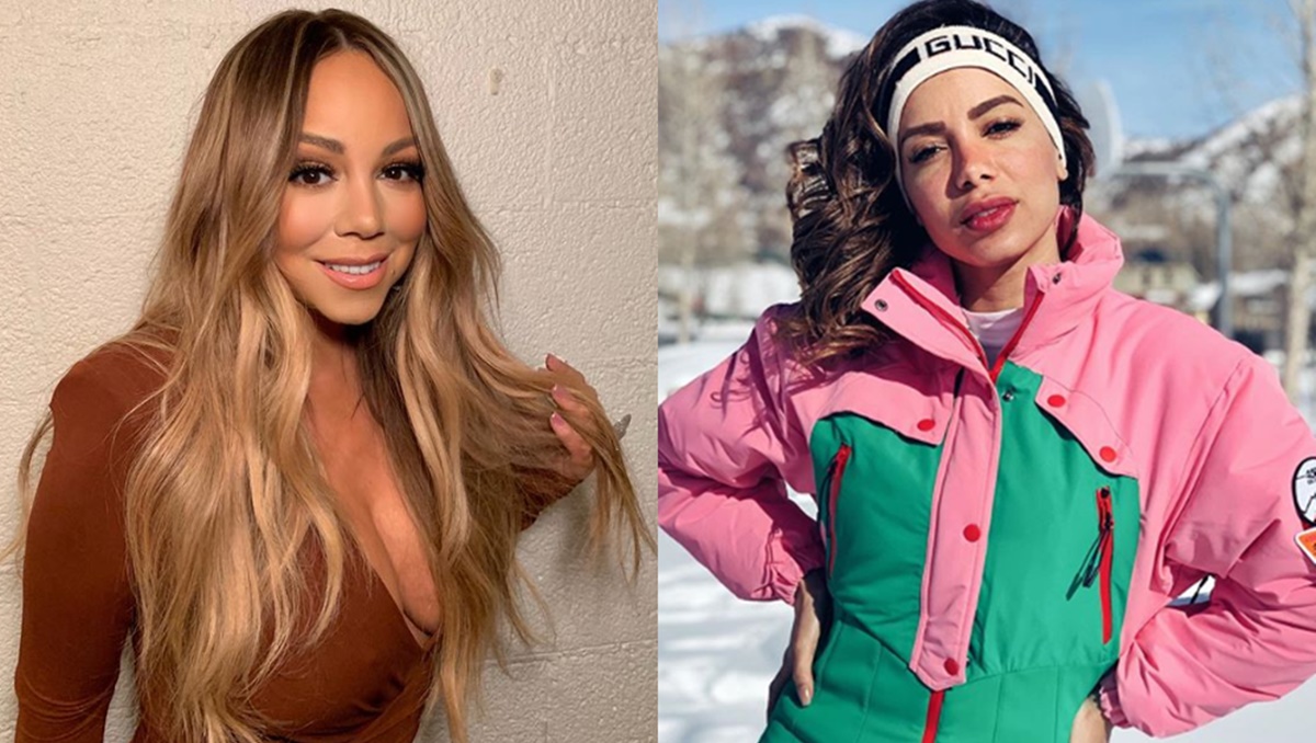 Anitta se emociona ao encontrar Mariah Carey: “Melhor presente de Natal”