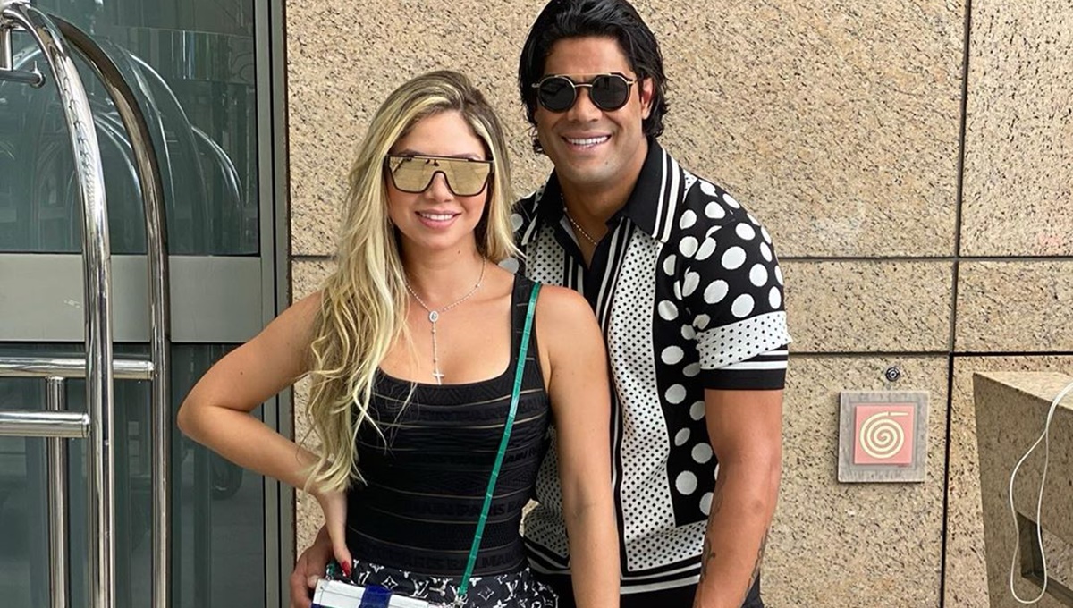 Hulk Paraíba faz declaração para namorada Camila Ângelo: “Ninguém separa”