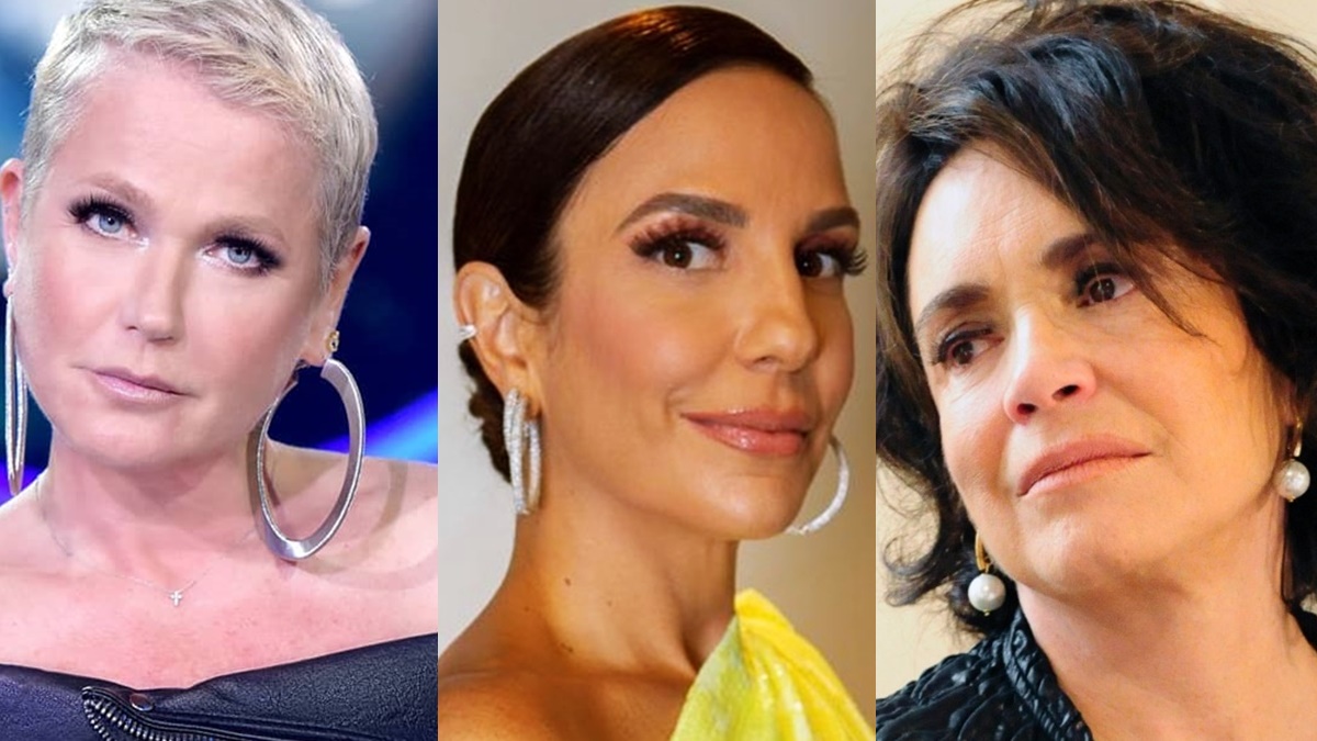 Xuxa coloca Ivete Sangalo em saia justa ao pedir opinião sobre Regina Duarte e é ignorada