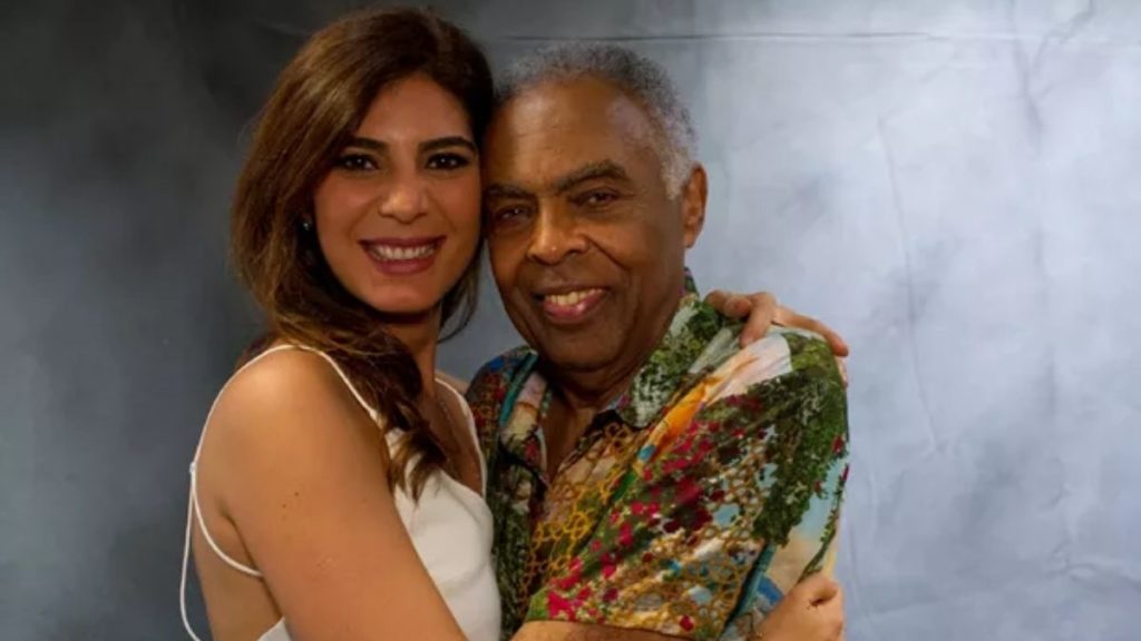 Andréia Sadi e Gilberto Gil